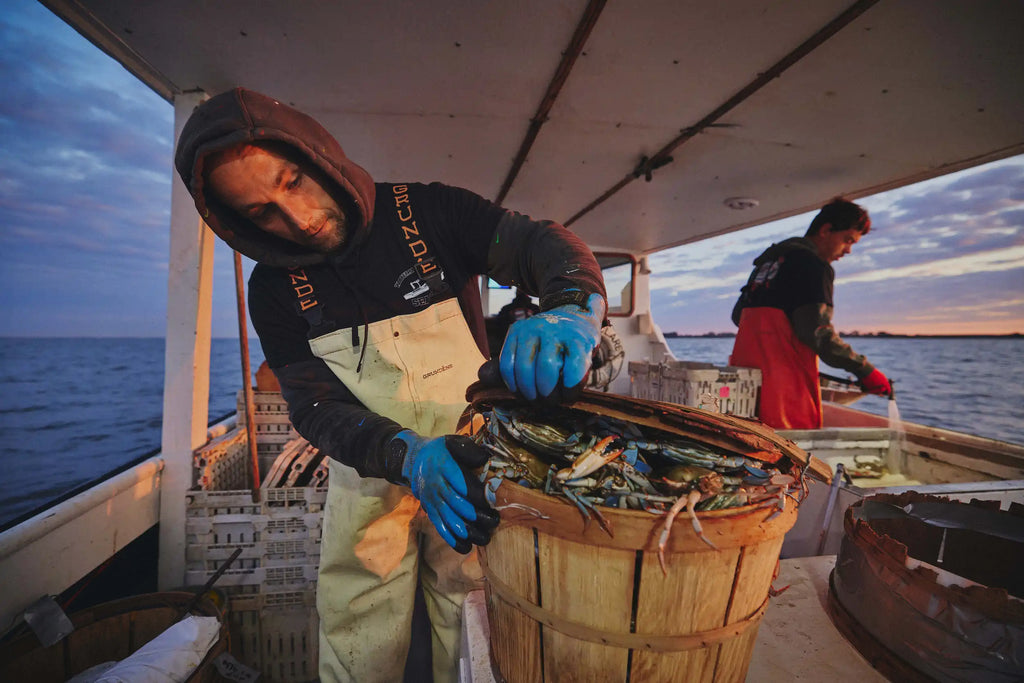 How to get fresh steamed Maryland blue crabs outside of Maryland